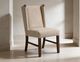 International Furniture Direct Forge Brown/Ivory Dining Side Chair-1