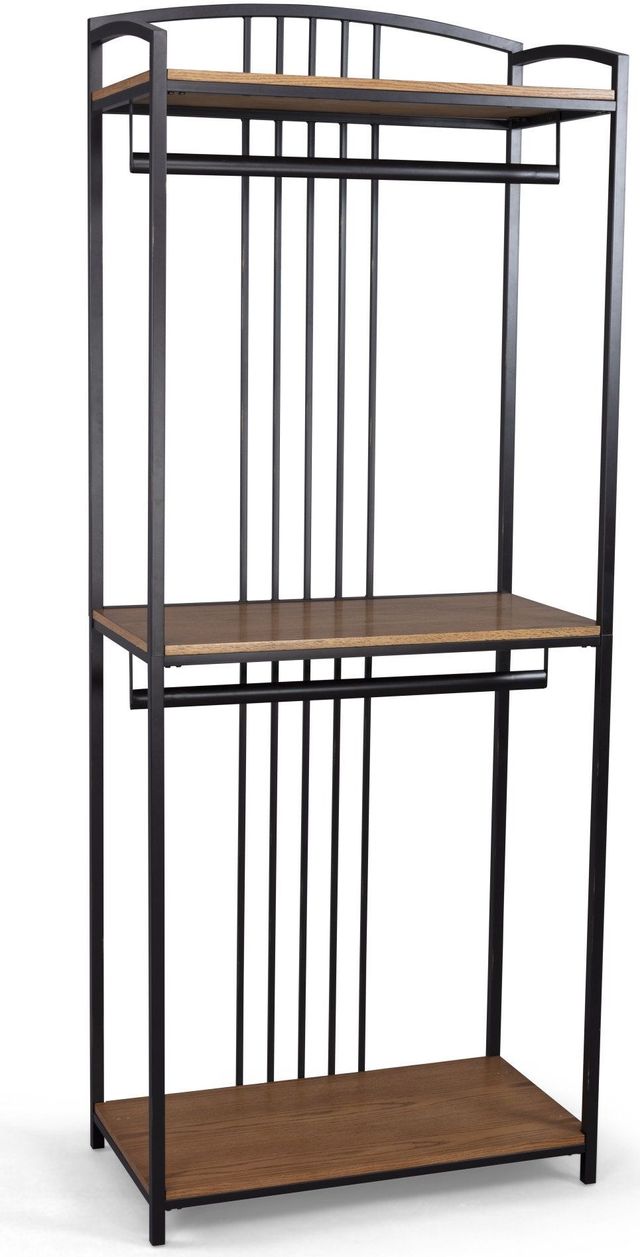 homestyles® Modern Craftsman Brown Closet Wall Hanging Unit