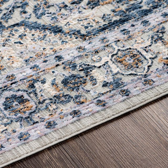 Surya Infinity Beige/Blue 5'x7' Area Rug-1