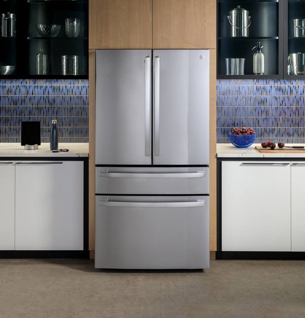 GE Profile 28.7 Cu. Ft. Fingerprint Resistant Stainless Steel French Door Refrigerator