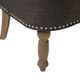 Olliix by Madison Park Stanford Charcoal Settee-4