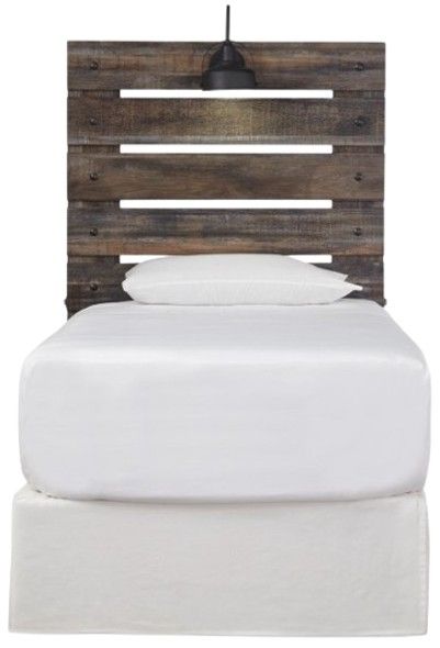 Signature Design by Ashley® Drystan Brown Twin Panel Headboard-2