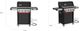 Weber® Spirit® EX-425C 4-Burner Black Smart Freestanding Natural Gas Grill-1