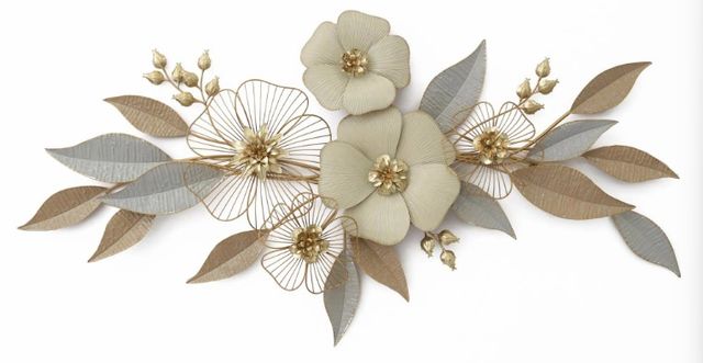 Classy Art Style 15 Beige/Gold/Gray Wall Decor-0