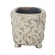A & B Home Gray Footed Long Planter with Patterns-4