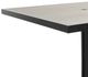 CabanaCoast® Customizable Skye Aluminum/Wooden 24" Outdoor Square Pedestal Dining Table-3