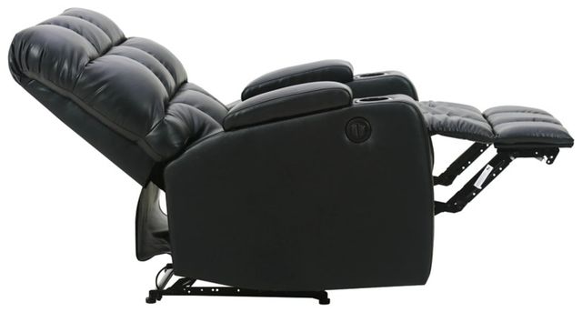 Signature Design by Ashley® Kennebec Black Power Recliner-2