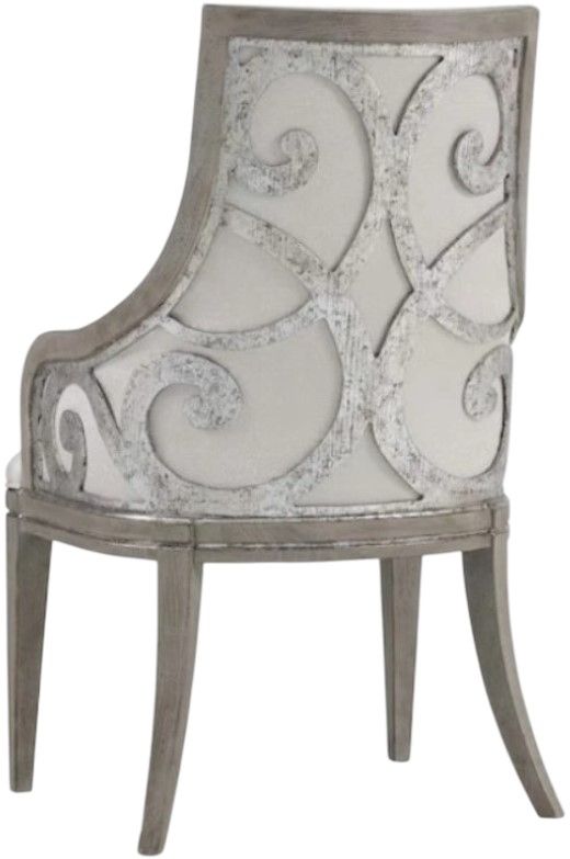 Hooker® Furniture Sanctuary Epoque/Shimmering Boucle Upholstered Arm Chair-2