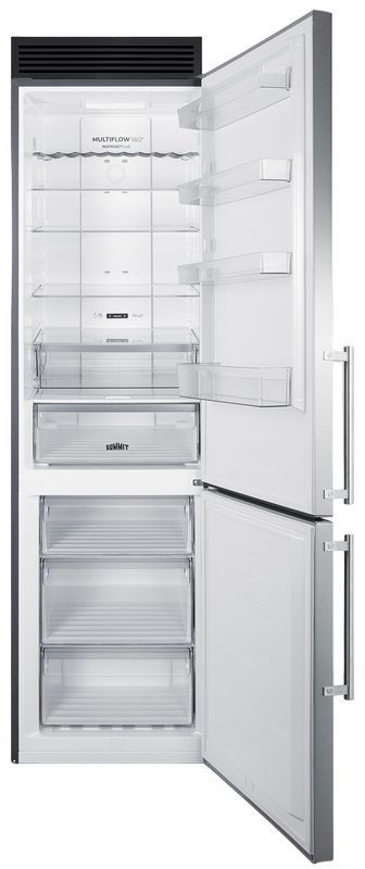 Summit® 23" Jet Black Decorative Refrigerator Grill-3