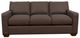 La-Z-Boy® Shiloh Cognac Leather Queen Sleeper Sofa-1