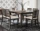 Jofran Inc. Lincoln Square Espresso/Light Cream Ladderback Counter Stool-1