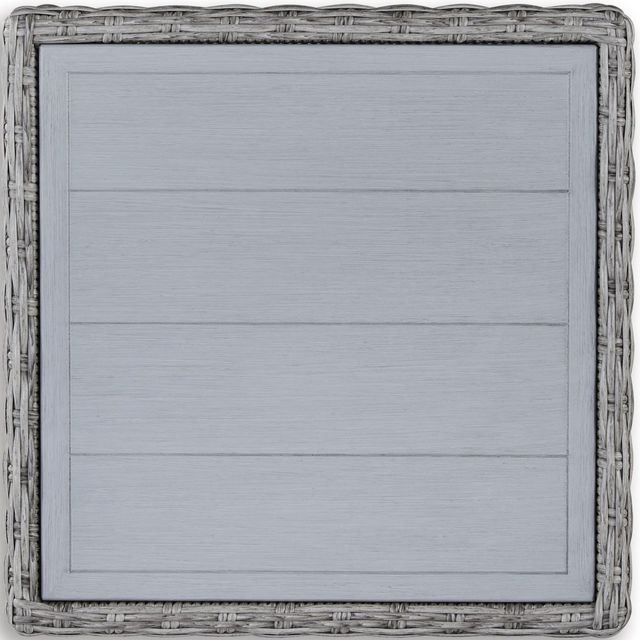 Signature Design by Ashley® Naples Beach Light Gray Outdoor End Table-1