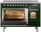 Ilve® Nostalgie II Series 48" Emerald Green Pro Style Induction Range-2