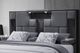 Global Furniture USA Oscar Dark Gray 8 Queen Panel Bed No Wood Trim-2