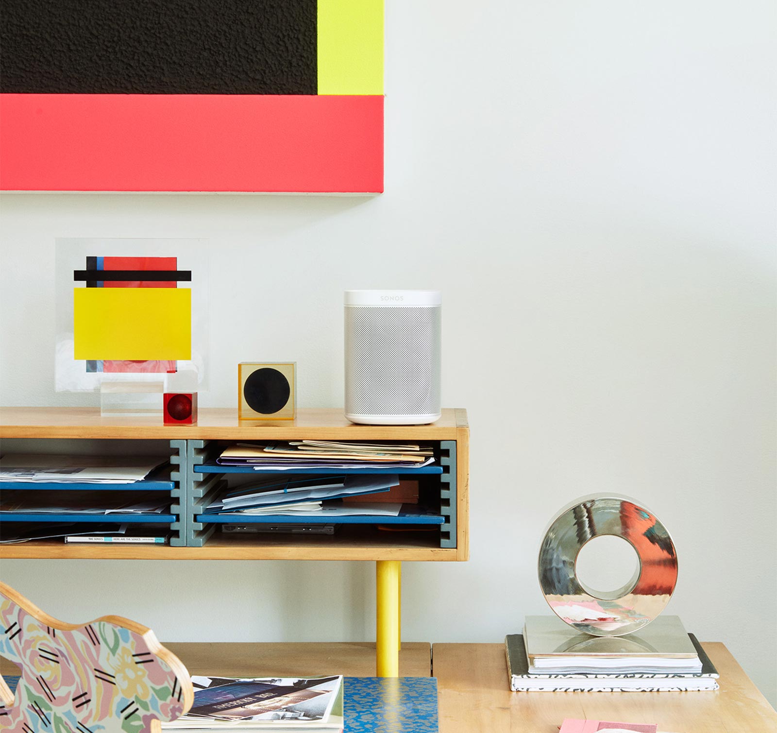 Sonos One (Gen 2) White Voice Controlled Smart Speaker Sonos One (Gen 2) White Voice Controlled Smart Speaker