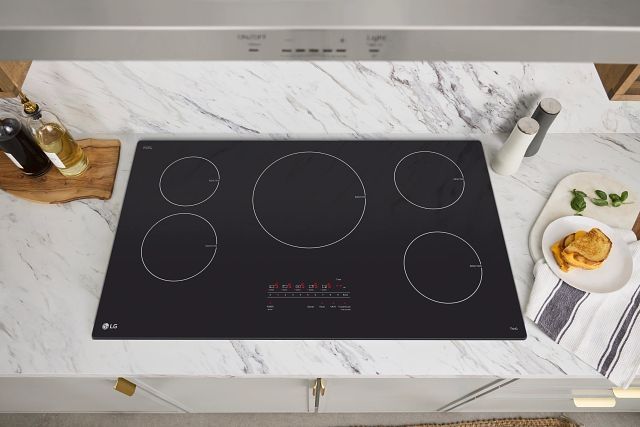 LG 37" Black Induction Cooktop -7