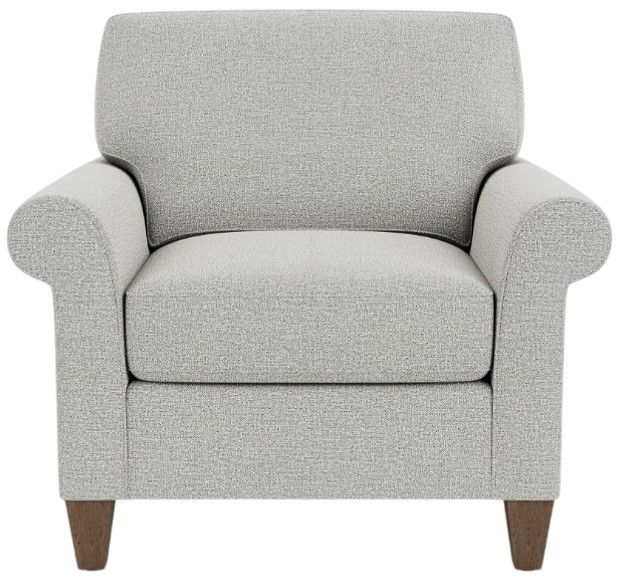 Flexsteel® Westside Silver Glacier Chair-1