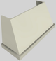 Vent-A-Hood® Designer Series 60" Biscuit Wall Mounted Range Hood-4