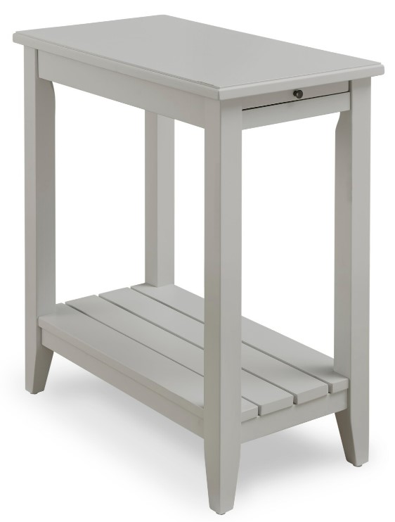 Null Furniture 6618 Opaque Gray Chairside End Table