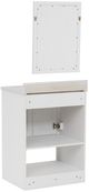 Linon Barkley White 25" Vanity with Mirror-4