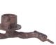 A & B Home Brown 2" Candle Holder-1