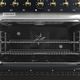 FORNO® Antico Alta Qualita 36" Black Pro Style Dual Fuel Range-4