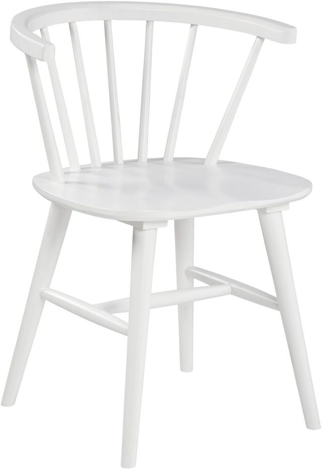 Signature Design by Ashley® Grannen White Bar Stool-0