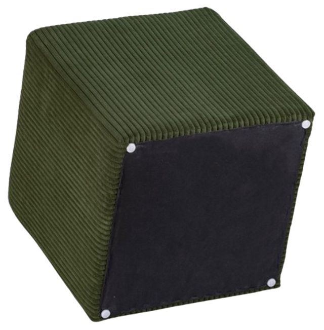 Meridian Furniture Roy Green Square Ottoman-3