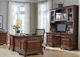 aspenhome® Hawthorne 2-Piece Carmel Brown 66" Desk-3