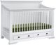 EA Baby Portico White Storage Crib-0