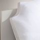 Olliix by Intelligent Design Oversized Headboard White Cotton Canvas Pillow-2