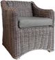 Enclover Cosmos Brown/Slate Arm Dining Chair-0