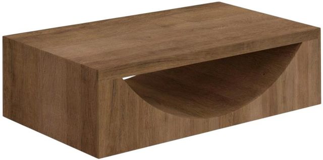 International Furniture Direct Mezquite Brown Cocktail Table-1