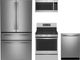 GE Profile™ 4 Piece Stainless Steel Gas Kitchen Package-0