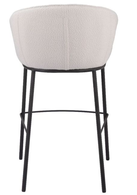 Zuo® Modern Essen Ivory Barstool-2