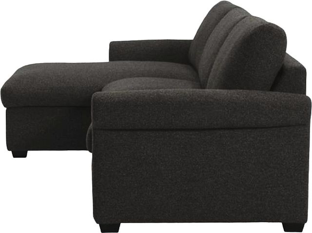 Palliser® Furniture Customizable Madison Sleep Roll Arm Left Hand Facing Queen Sofa Bed with Storage Chaise-2