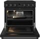 Thor Kitchen® 36" Black Contemporary Pro Style Electric Range-1