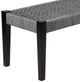 Armen Living Rhett Black/Grey Outdoor Bench-2