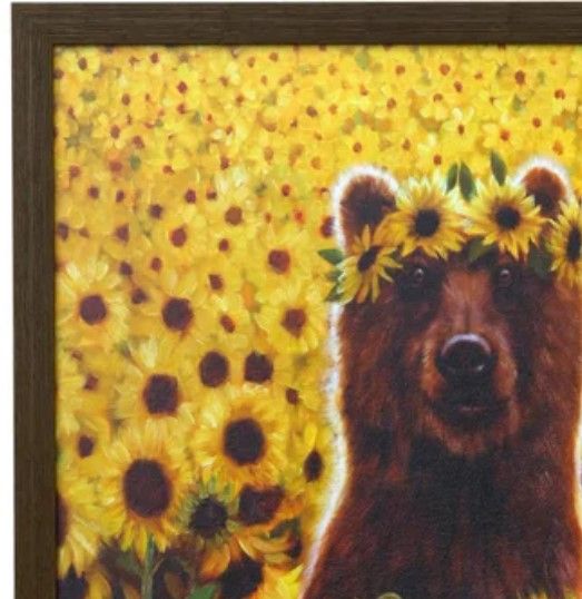 Stylecraft Brown/Yellow Wall Art-1