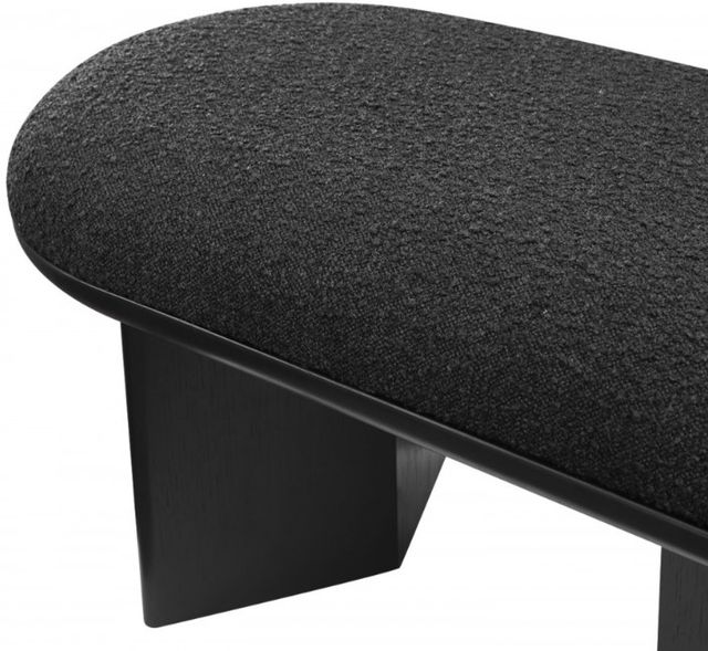 Meridian Furniture Wilshire Black Upholstered Bench-3