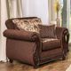 Furniture of America® Tabitha Brown Chair-0