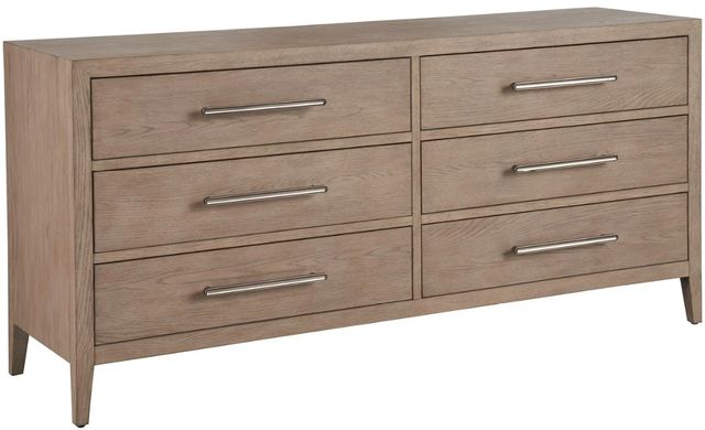Universal Explore Home™ New Modern Gray Oak Cove Drawer Dresser-0