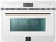 FORNO® Oliena Espresso 24" White Electric Speed Oven-1