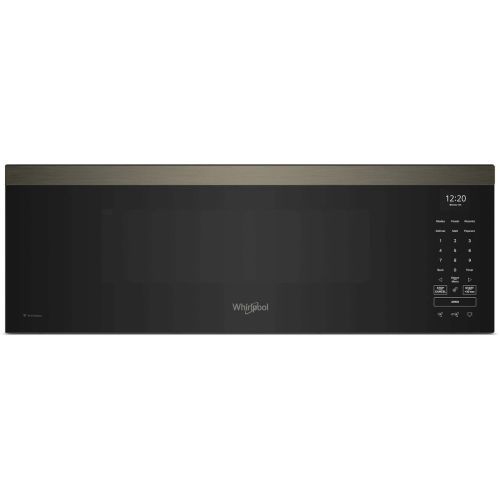 Whirlpool® 1.1 Cu. Ft. Black Stainless Over The Range Microwave-0
