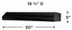 Frigidaire® 30" Black Under Cabinet Range Hood-1