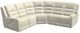 Palliser® Furniture Customizable Washington 5-Piece Power Reclining Curved Sectional with Headrest -0