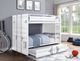 ACME Furniture Cargo White Full/Full Bunk Bed-1