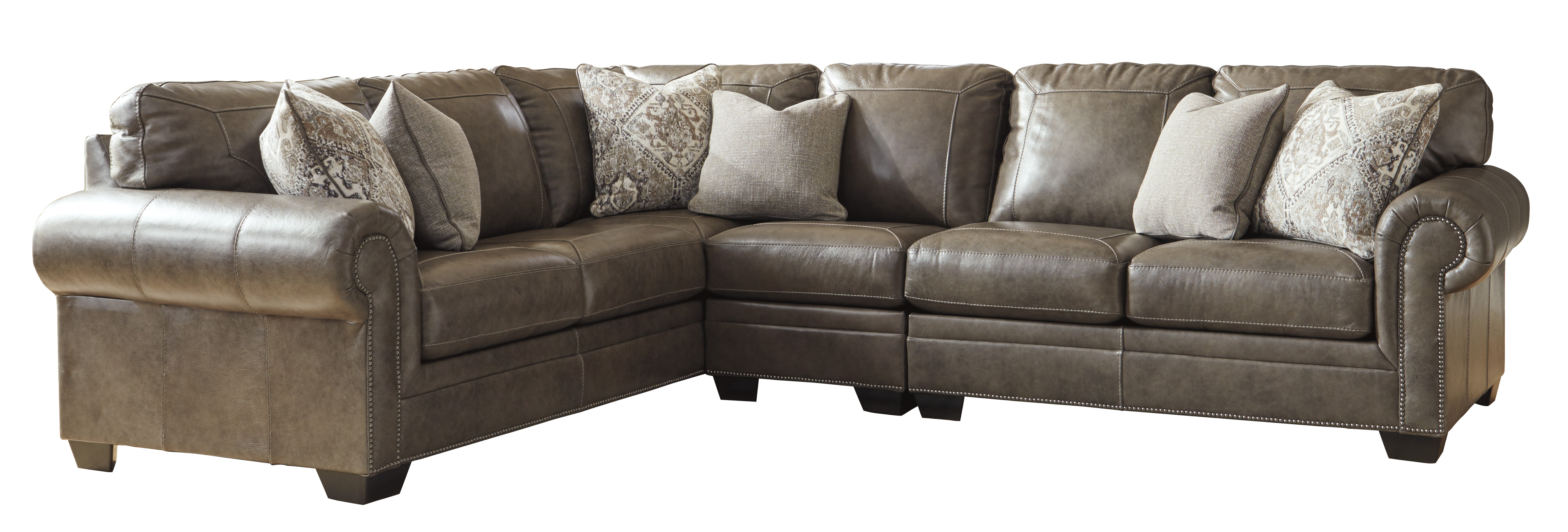 Signature Design by Ashley Roleson 3 Piece Quarry Sectional Farnham s Furniture Galleries Casper Wyoming
