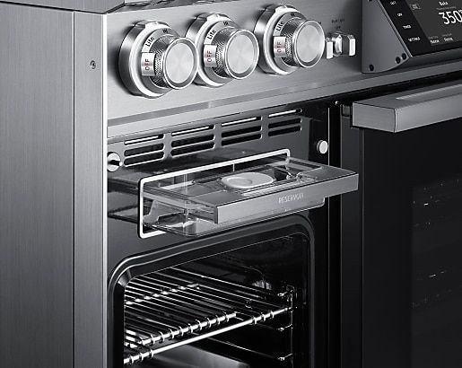 Dacor® 48" Silver Stainless Pro Style Dual Fuel Range-2