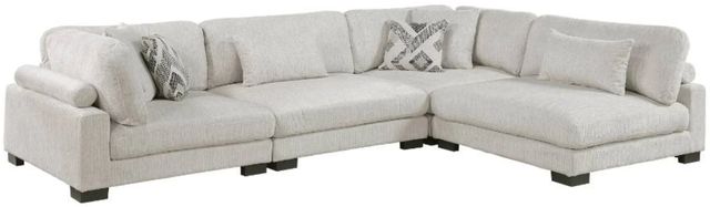 Homelegance® Tinley 4-Piece Beige L-Shape Sectional-0
